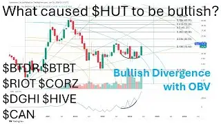 Why is $HUT bullish? $BTDR $BTBT $RIOT $CORZ $DGHI $HIVE $CAN discussion too