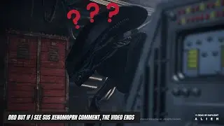 DBD but If I see a sus xenomorph comment, the video ends.