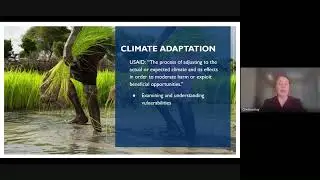 2024 USAID Climate MEL Learning Series: Climate Adaptation Reporting