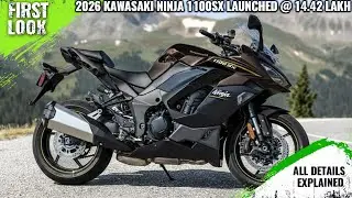 2026 Kawasaki Ninja 1100SX Launched With New Colour At 14.42 Lakh - Explained All Spec, Features