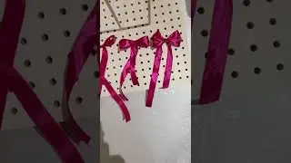 Tutorial fiocchetteria Stafil multi pin loom bow tutorials