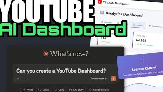 Building a Youtube Stats Dashboard with AI 