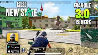 ERANGEL 2051 (PUBG: New State) - New Technical Test Gameplay | Erangle 3.0 Gameplay