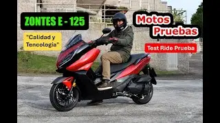 ZONTES E 125 TEST RIDE PRUEBA