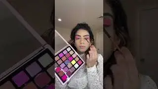 Pink eye look valentine day