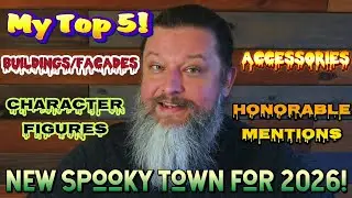 New for 2026, My Top 5 New Favorite Spooky Town Items! #Lemax #spookytown