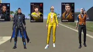 FREE FIRE CHARACTER SPEED TEST CHORONO VS KELLY VS JOSEPH 🤔🤔