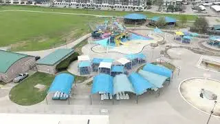 Abandoned Mountasia & Off Season NRH20 Drone Flyover 3/24/2023