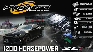 1200 Horsepower Procharged ZL1 Camaro built by Late Model Racecraft