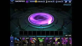 Legacy Of The Beast sacrifice event: exalted sacrifice and full vortex: win The Raven Witch 5*