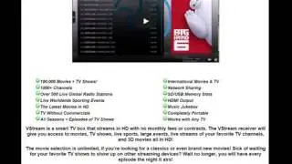 What is the VStream TV Smart TV Box?