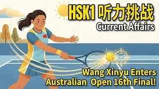 Wang Xinyu Enters Australian Open 16th Final!王欣瑜闯澳网 16 强！