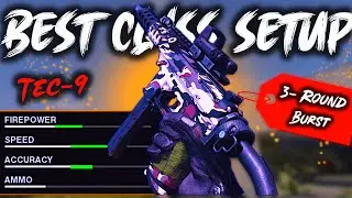*3 Round Burst* Tec-9 Best Class Setup | Black Ops Cold War Multiplayer