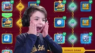 SEASON 7 - FULL PASS ROYALE OPENING - Clash Royale