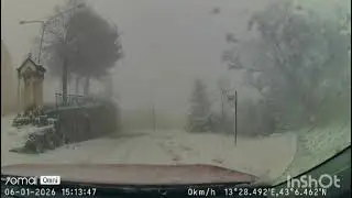 La nevicata nel Fermano il 6 gennaio 2026