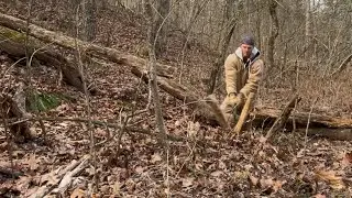 Shed hunting, hiking, and cooking deer over a campfire!