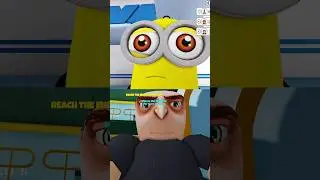 Jumpscare Minion VS Despicable Me Barry's Prison Run 💀 | #roblox Roblox Obby Rainbow Friends