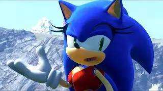 Female Sonic in Sonic Frontiers
