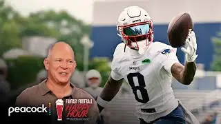 Can Olave, Diggs stay healthy as late round WR picks? | Fantasy Football Happy Hour | NFL on NBC
