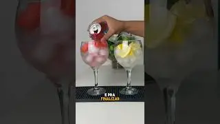 DOIS DRINKS COM GIN #drink #receitas