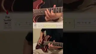 Interlude lagu mimpi yang sempurna dari peterpan + tab gitar  #cover #guitarcover #noah #shorts #fyp