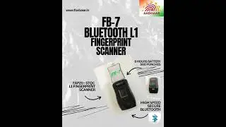 FOXBase FB-7 BlueTooth L1 STQC FingerPrint Scanner