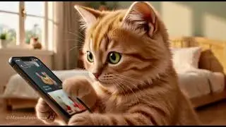 Ginger Kitten Wanted a Smartphone… What Happened Next Changed Everything 😿📱