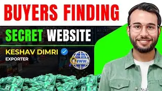 How to find buyers for export | सभी मिल जाएंगे इस 🤫 secret website पर | #buyersfindig #business