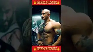 Indian rock recent physique update 🔥 #bodybuilder #fitness #bodybuilding #gym #indianrock #rock