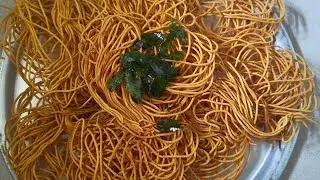 ​సన్న కారప్పూ స​సాయంత్రం స్నాక్స్ | Karam Pusa Recipe In Telugu | Easy snack recipes 