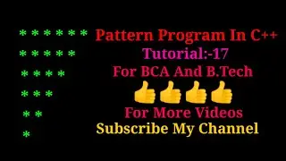 * pattern program ||c++ programming ||#shorts #coding