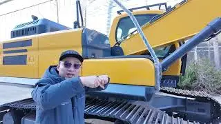 How to assemble the big excavator boom? #excavator #copyright #bigexcavator