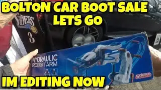 Bolton Car Boot Sale UK let's go try find some hidden treasures #carbootsale