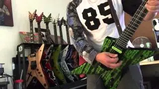 Washburn DIMEBAG matrix stealth cemetery gates solo