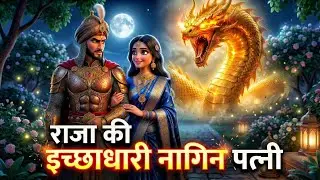 राजा की इच्छाधारी नागिन पत्नी|New Hindi Stories|#moralstories #kahani #newhindistories 