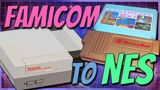 How to Play Famicom Games On NES - Honey Bee Adapter