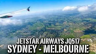 Jetstar Airways Airbus A321 JQ517 Sydney (SYD) - Melbourne (MEL)