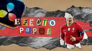 Crea este EFECTO de PAPEL GRATIS | DaVinci Resolve 18.6