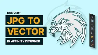 How to convert JPG to Vector in Affinity designer  ||  PART 2