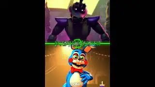 Montgomery Gator vs Toy Bonnie #fnafedit