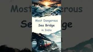 Most Dangerous Sea Bridge in India | Pamban Bridge facts | #viral
