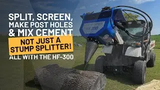 U.S. Pride Products HF-300. Split Logs, Screen Mulch, Run A Post Hole Auger & More!