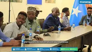 &ldquo;Haddii aysan dowladdu dhalinyarada u abuurin fursado shaqo, qolo kale ayaa u abuuri doonta