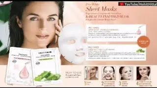 Modicare sheet mask demo and review by kalpana Jain