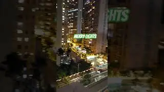 Merry Lights Yong neighbor naming building #beutifullight #ofwlife @izahd #hongkong #christmas