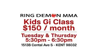 Kids Gi Class - Ring Demon MMA