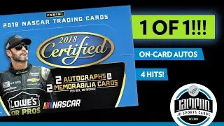 2018 Panini Certified Nascar Hobby Box Break | 1 of 1!!!!