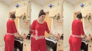 روتين يومي لمطبخ صغير… والنتيجة صدمتني 😱✨#روتين #تنظيف #مطبخ_صغير #تنظيم #مفاجأة