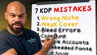 The 7 Amazon KDP Rookie Mistakes Destroying Your Sales