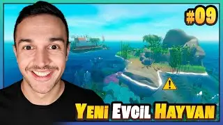 TEKNEYE SÜT VEREN KAÇAK YOLDAŞ ALDIM! 🥛 Okyanusta Çiftlik Genişliyor | Raft #9